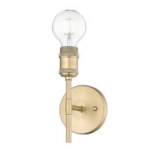  1945-1W BCB - Axel BCB 1 Light Wall Sconce in Brushed Champagne Bronze